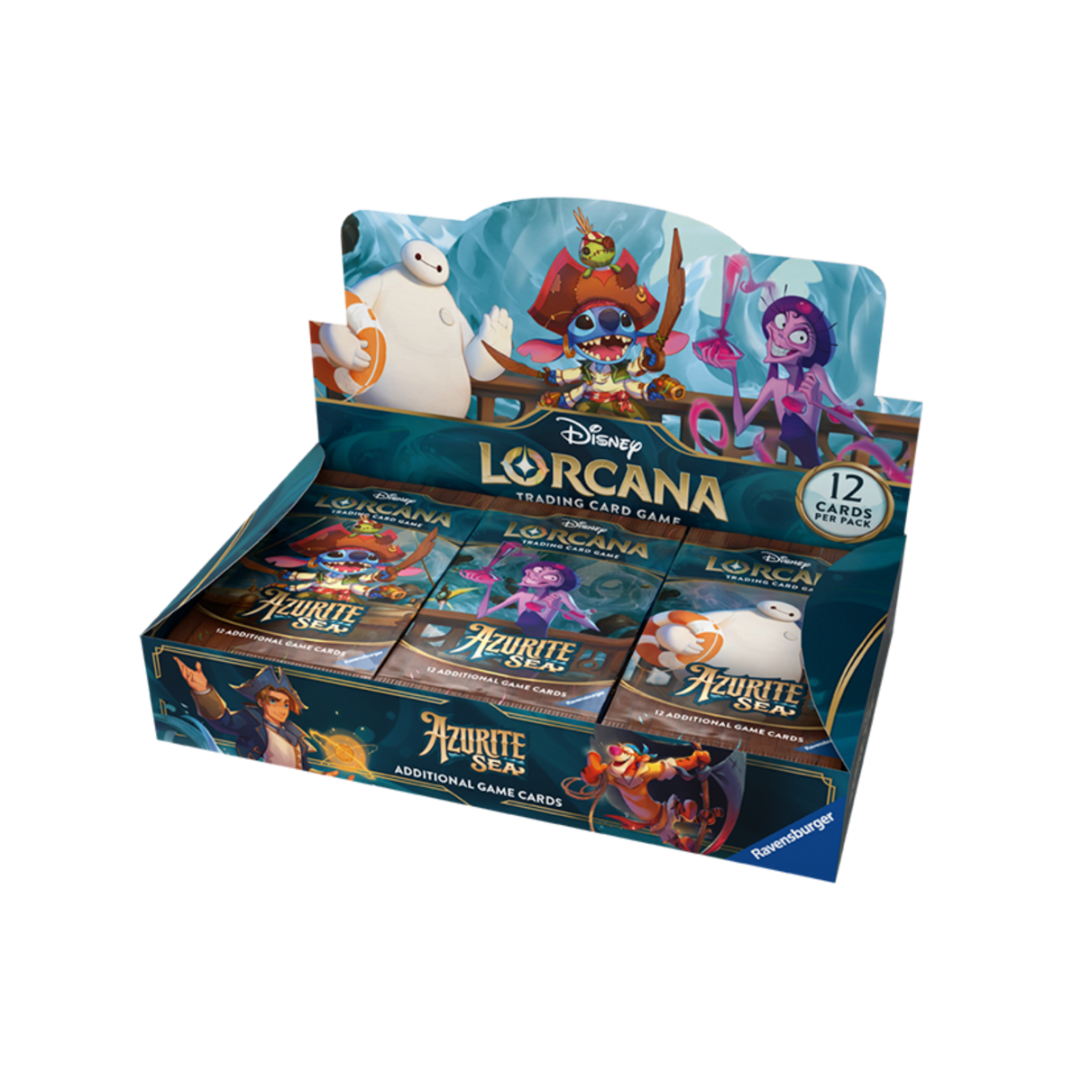 LORCANA "AZURITE SEA" BOOSTER BOX - ENGLISH (SEALED) - Fridam Store