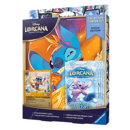 LORCANA COLLECTION STARTER SET (STITCH EDITION) WINTERSPELL - INGLÉS - Fridam