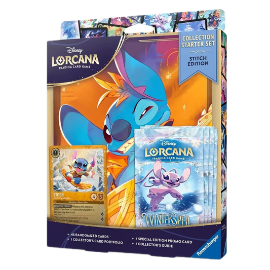 LORCANA COLLECTION STARTER SET (STITCH EDITION) WINTERSPELL - INGLÉS - Fridam