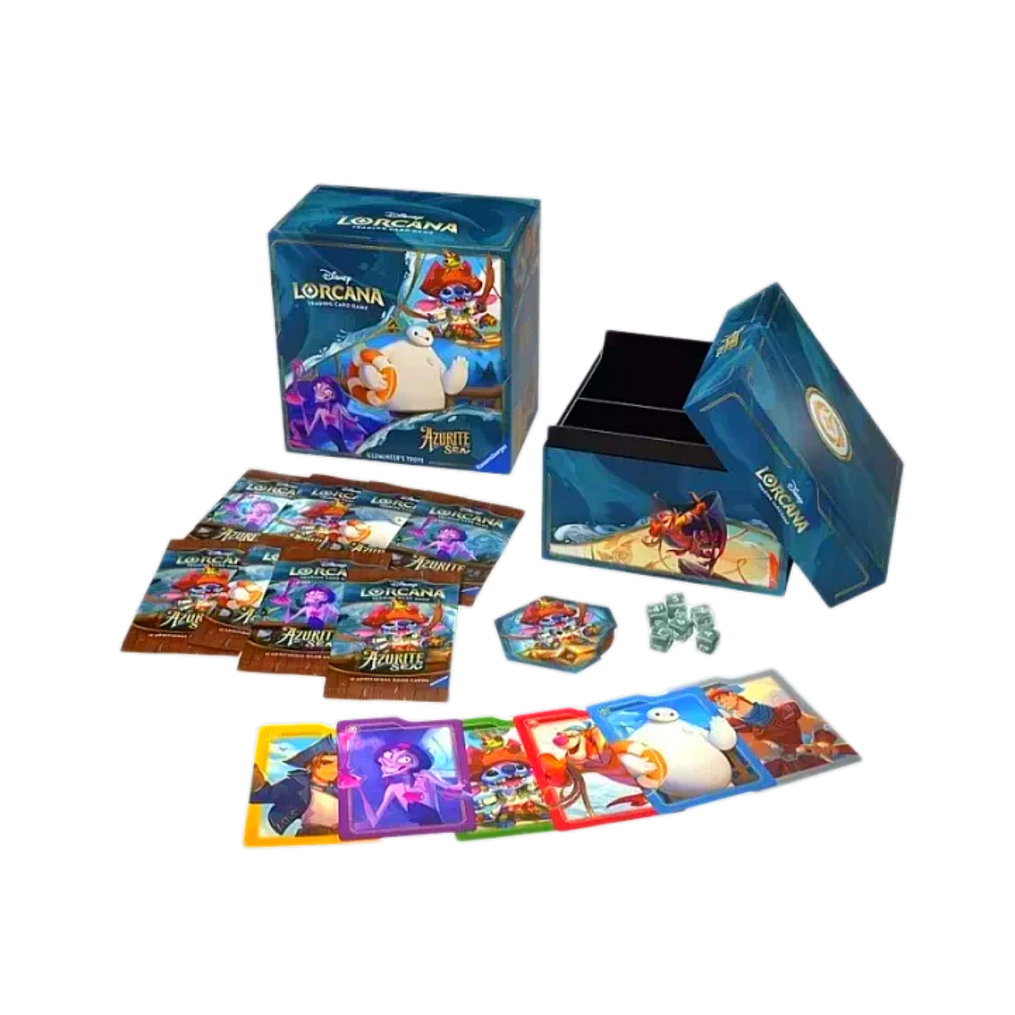 LORCANA ILLUMINEER´S TROVE "AZURITE SEA" - ENGLISH (SEALED) - Fridam Store