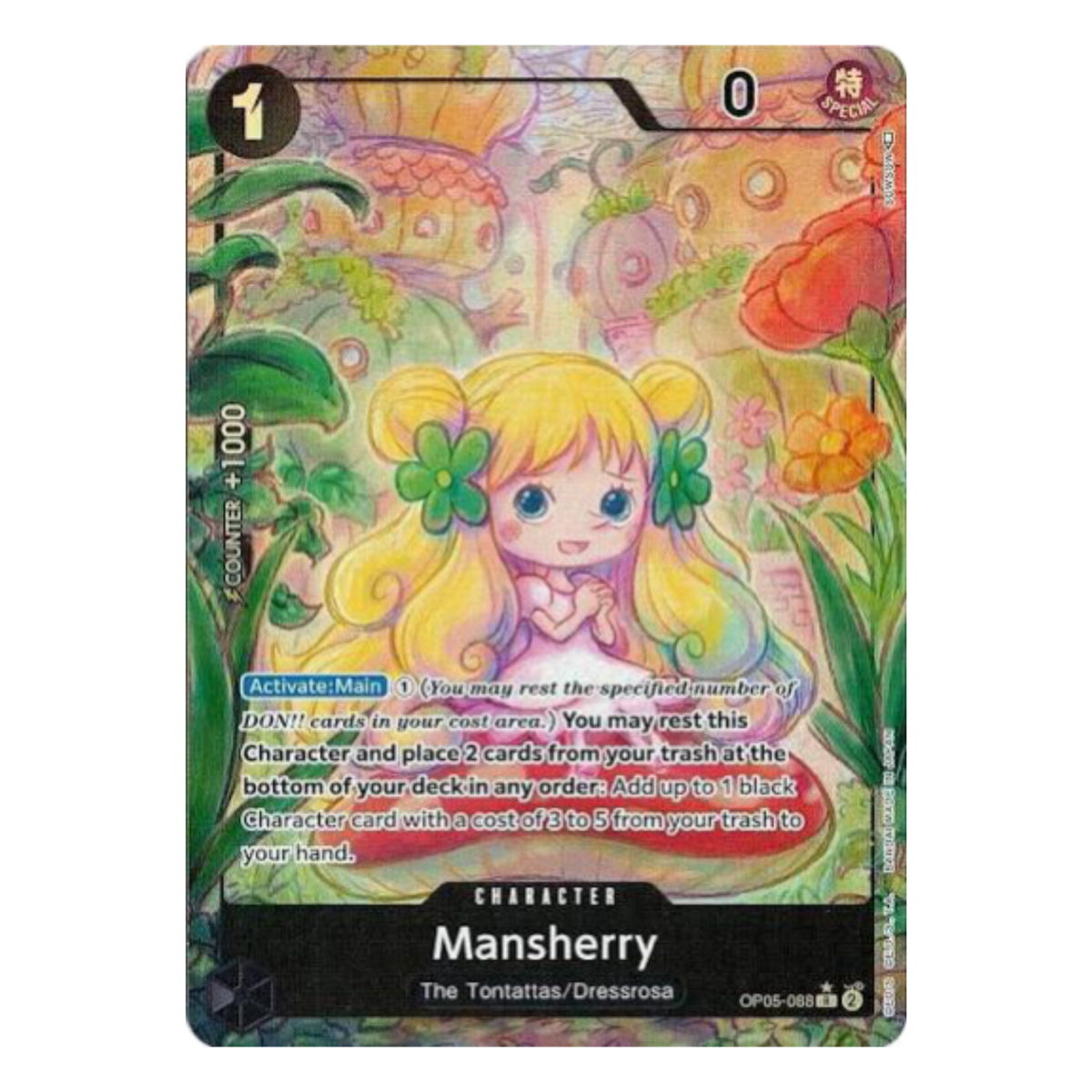 MANSHERRY (OP05 088) R ALT ART - AWAKENING OF THE NEW ERA - INGLÉS - Fridam Store
