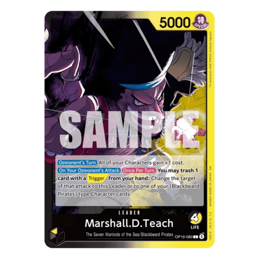 MARSHALL D. TEACH (OP16 080) LEADER - THE TIME OF BATTLE - INGLÉS - Fridam Store
