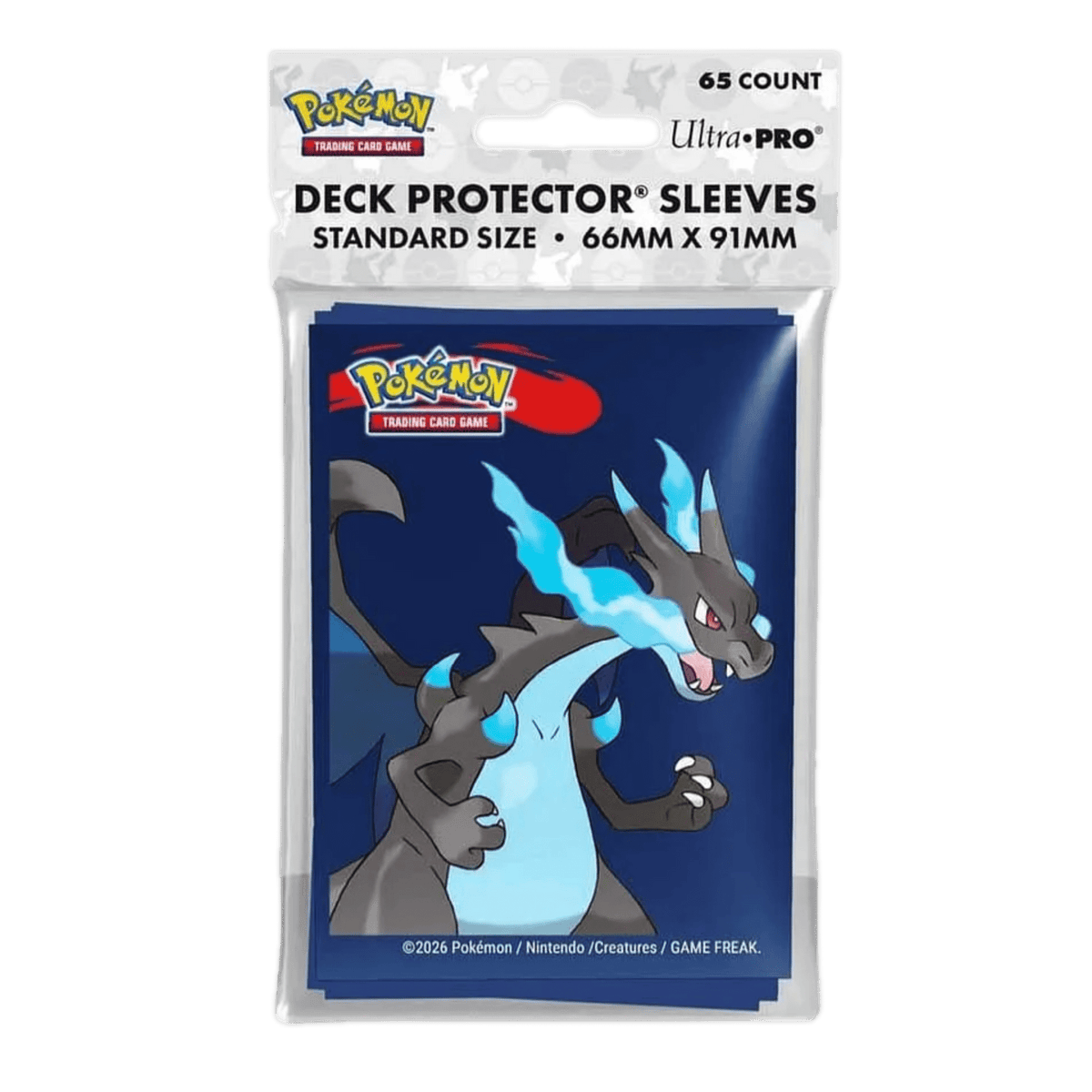 MEGA CHARIZARD X CARD SLEEVES (x65) - POKEMON - Fridam Store