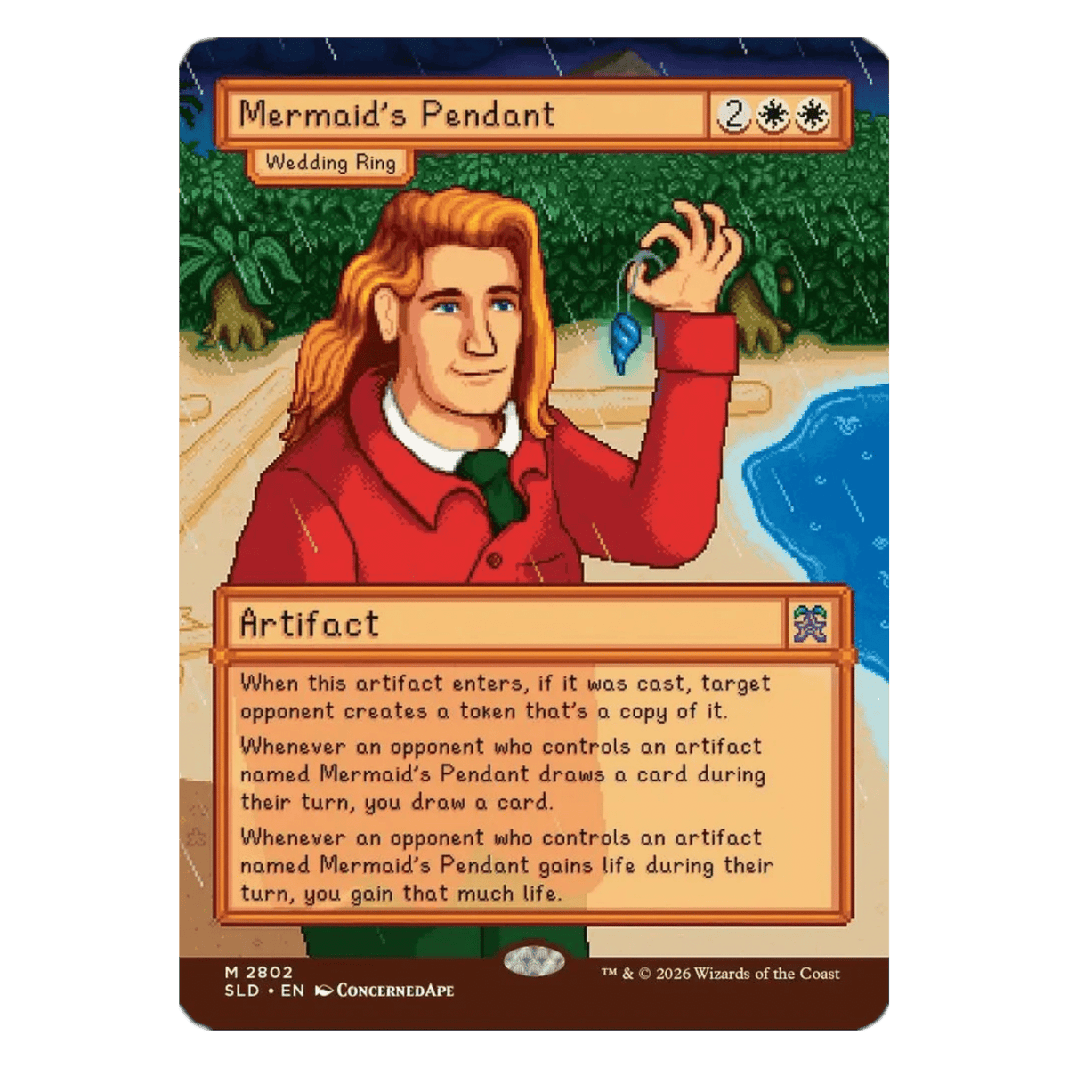 MERMALD'S PENDANT (2802) M - MTG x STARDEW VALLEY - INGLÉS - Fridam Store