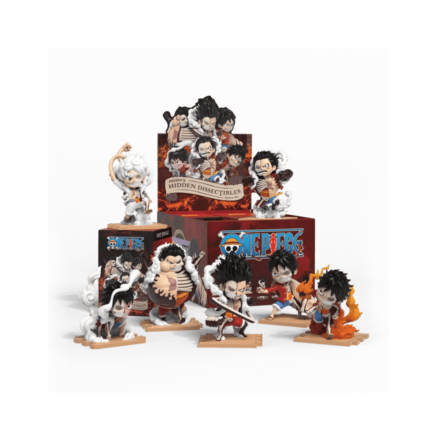 MIGHTY JAXX - ONE PIECE SERIES 6 (LUFFY GEAR´S) - Fridam Store