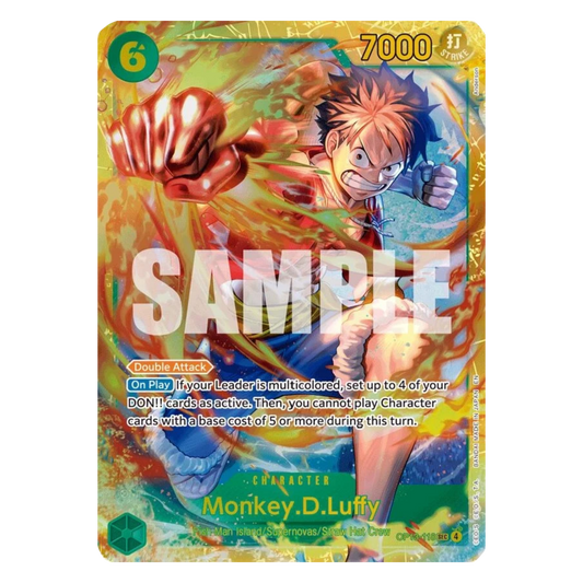 MONKEY D. LUFFY (OP13 118) SEC - CARRYING ON HIS WILL - INGLÉS - Fridam Store
