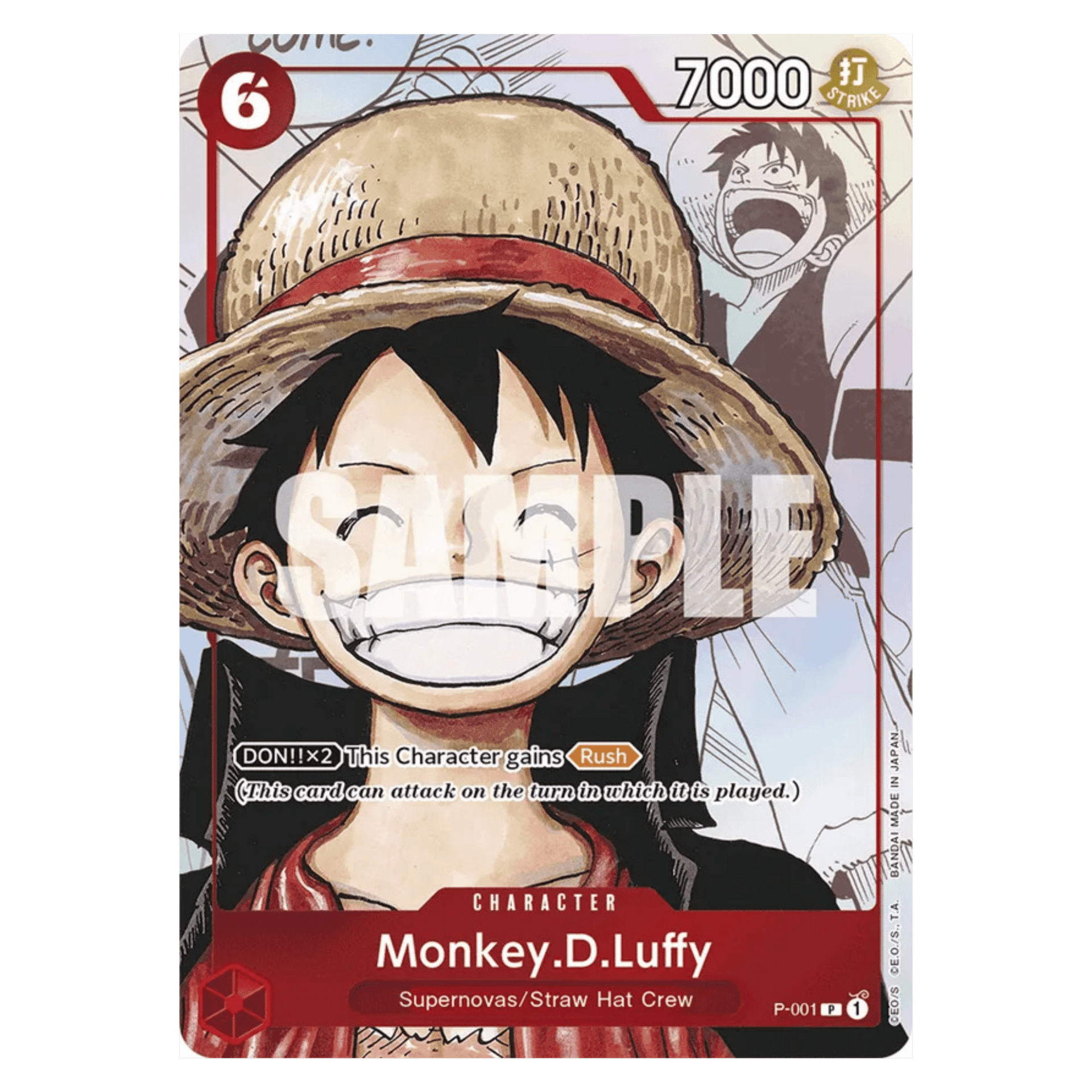 Monkey D. Luffy (P001) - 25th Anniversary Collection - English