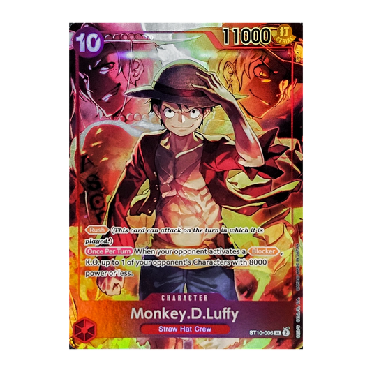 MONKEY D. LUFFY (ST10 006) - TREASURE BOOSTER SET - INGLÉS - Fridam Store