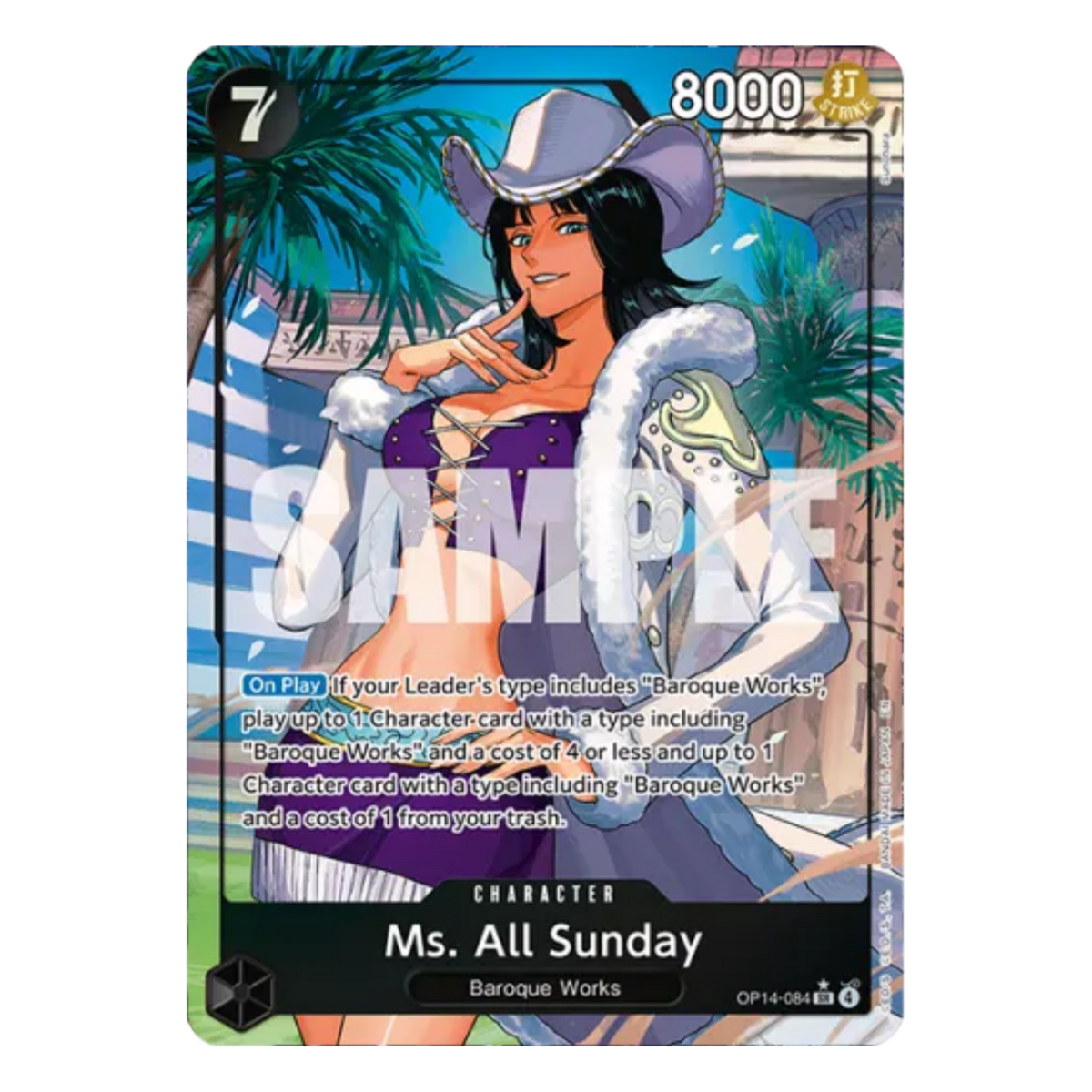 MS. ALL SUNDAY (OP14 084) SR ALT ART - THE AZURE SEA'S SEVEN - INGLÉS - Fridam Store