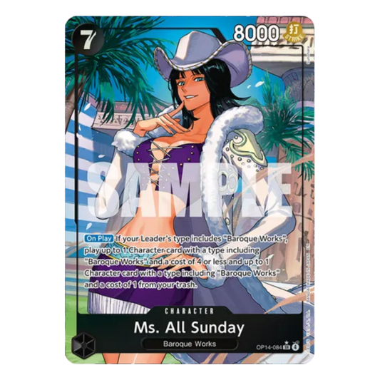MS. ALL SUNDAY (OP14 084) SR ALT ART - THE AZURE SEA'S SEVEN - INGLÉS - Fridam Store
