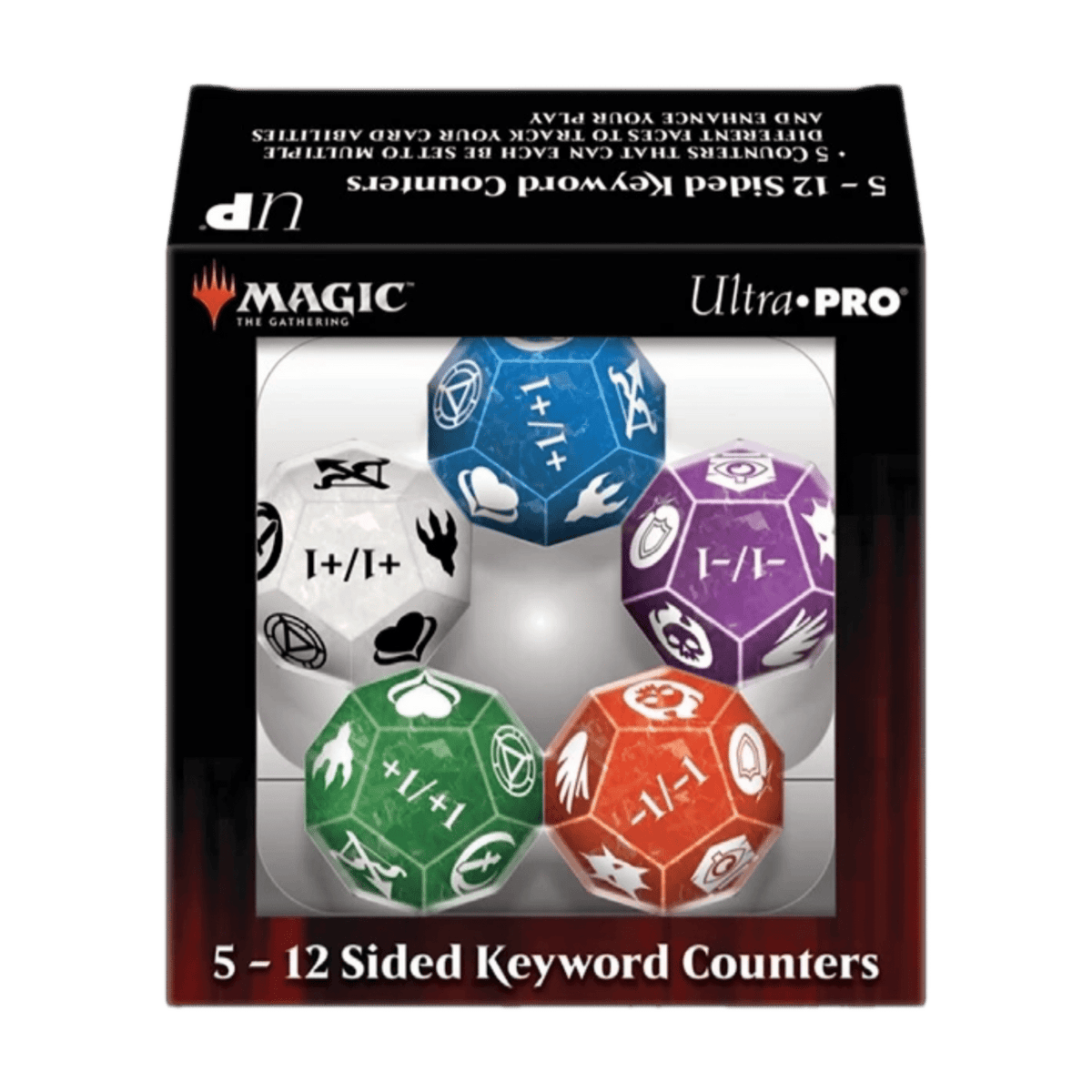 MTG 5 - 12 SIDED KEYWORD COUNTERS - ULTRA PRO - Fridam Store