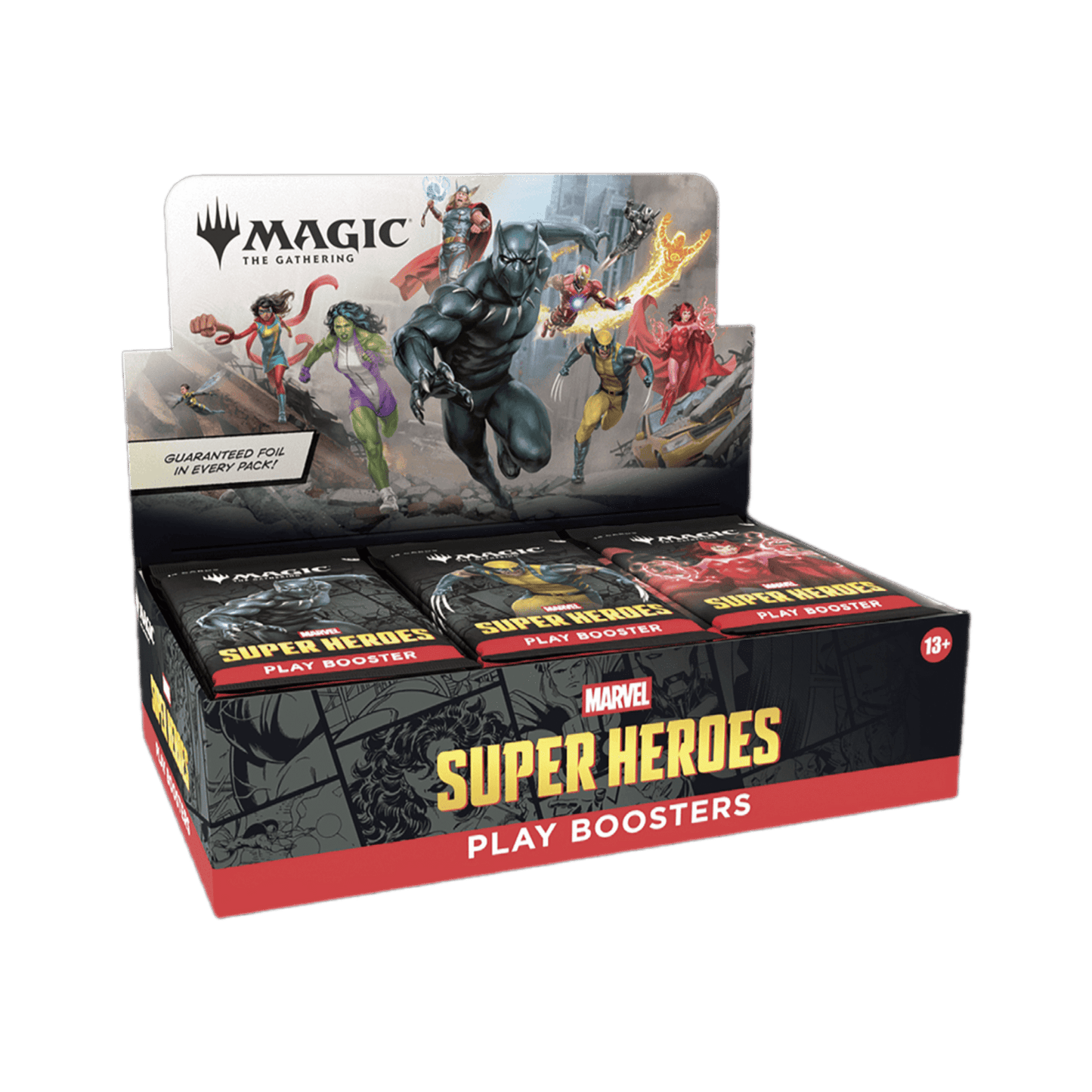 MTG BOOSTER BOX "MARVEL SUPER HEROES" - ENGLISH (SEALED) - Fridam Store
