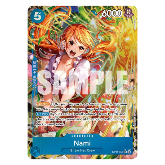 NAMI (OP11 054) SR ALT ART - A FIST OF DIVINE SPEED - INGLÉS - Fridam Store