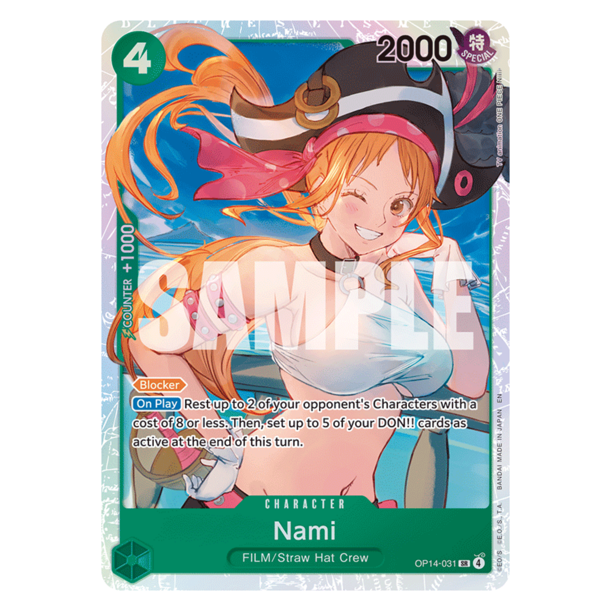 NAMI (OP14 031) SR - THE AZURE SEA´S SEVEN - INGLÉS - Fridam Store