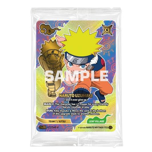 NARUTO UZUMAKI (121/140 V) CHIBI - SHINOBI SHIREN 1ST EDITION - INGLÉS - Fridam Store