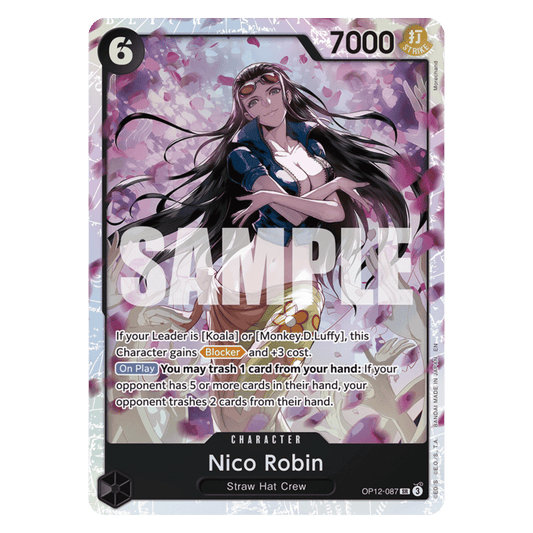 NICO ROBIN (OP12 087) SR - LEGACY OF THE MASTER - INGLÉS - Fridam Store