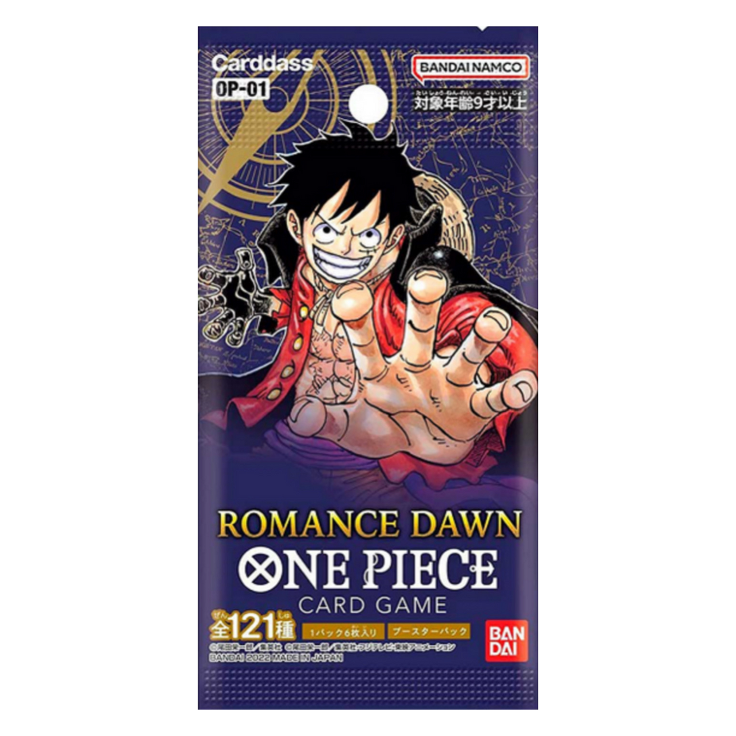 ONE PIECE OP01 BOOSTER PACK "ROMANCE DAWN" - JAPONÉS - Fridam Store