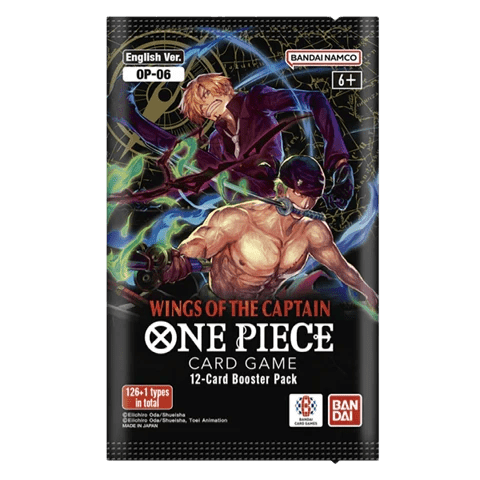 ONE PIECE OP06 BOOSTER PACK "WINGS OF THE CAPTAIN" - INGLÉS (SELLADO) - Fridam Store