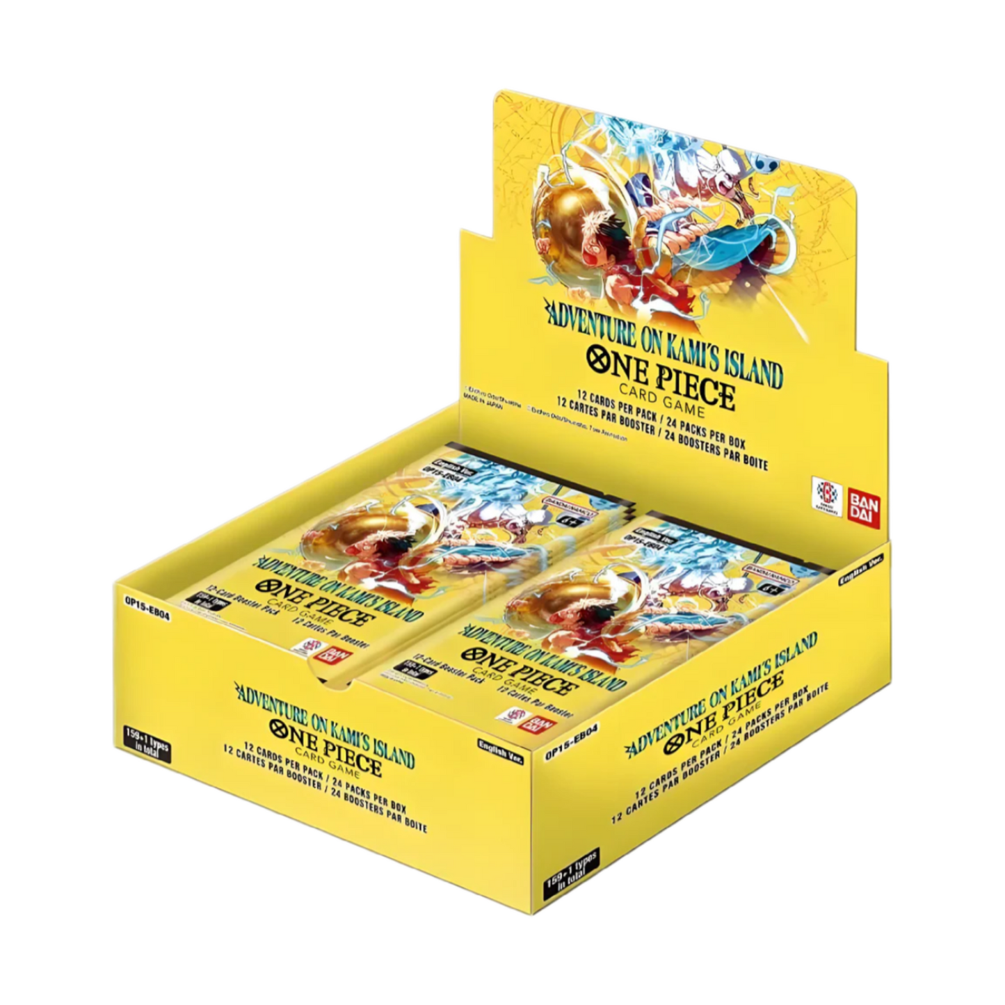 ONE PIECE OP15 BOOSTER BOX "ADVENTURE ON KAMI´S ISLAND" - INGLÉS (SELLADO) - Fridam