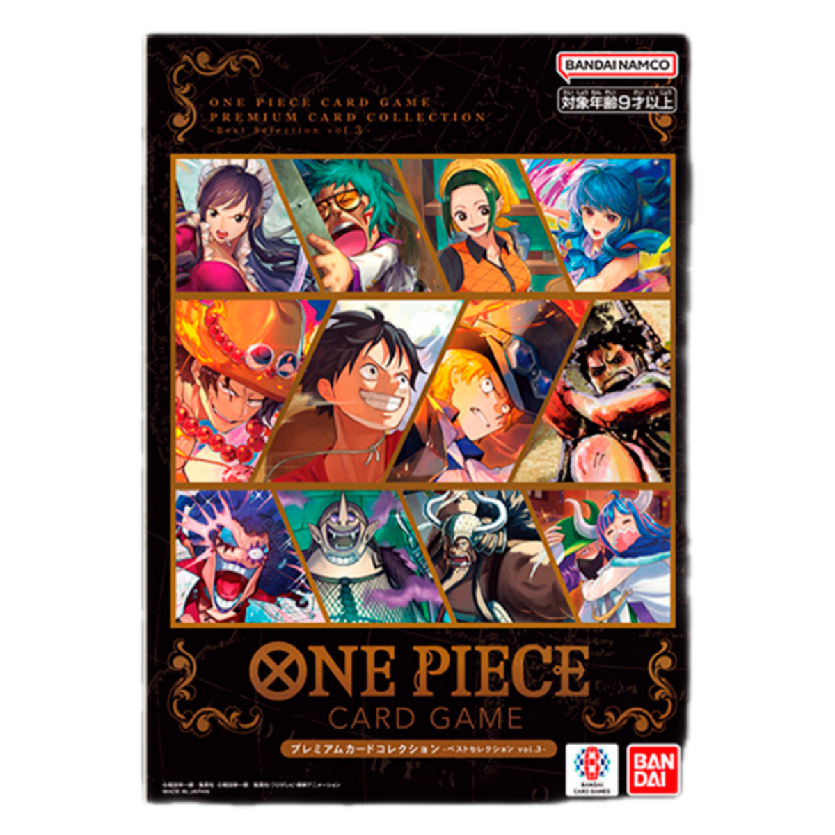 ONE PIECE PREMIUM CARD COLLECTION - BEST SELECTION VOL.3 - INGLÉS - Fridam Store