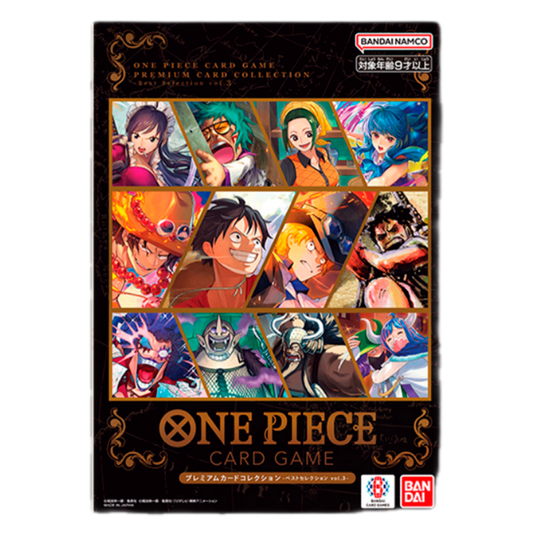 ONE PIECE PREMIUM CARD COLLECTION - BEST SELECTION VOL.3 - INGLÉS - Fridam Store
