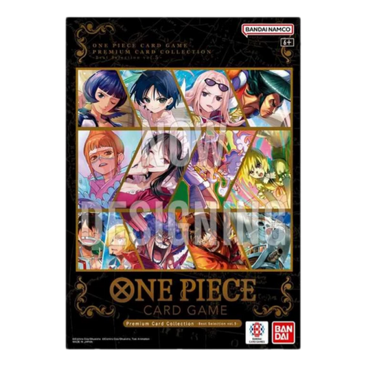 ONE PIECE PREMIUM CARD COLLECTION - BEST SELECTION VOL.5 - INGLÉS - Fridam Store