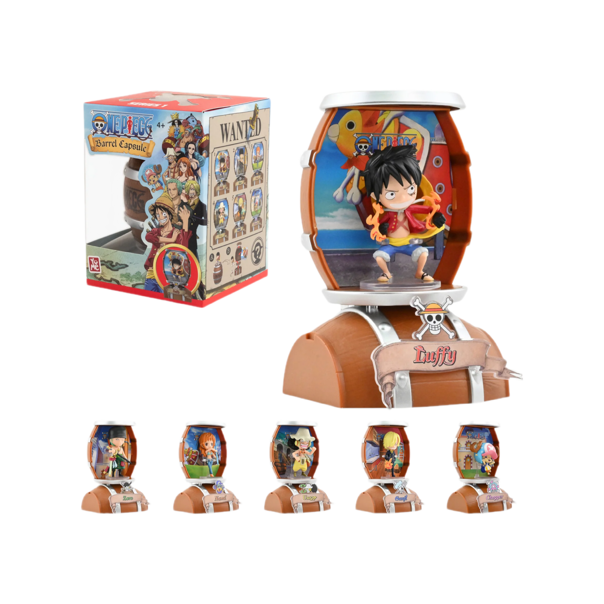 ONE PIECE SERIES 2 MYSTERY BARREL - YUME - Fridam Store