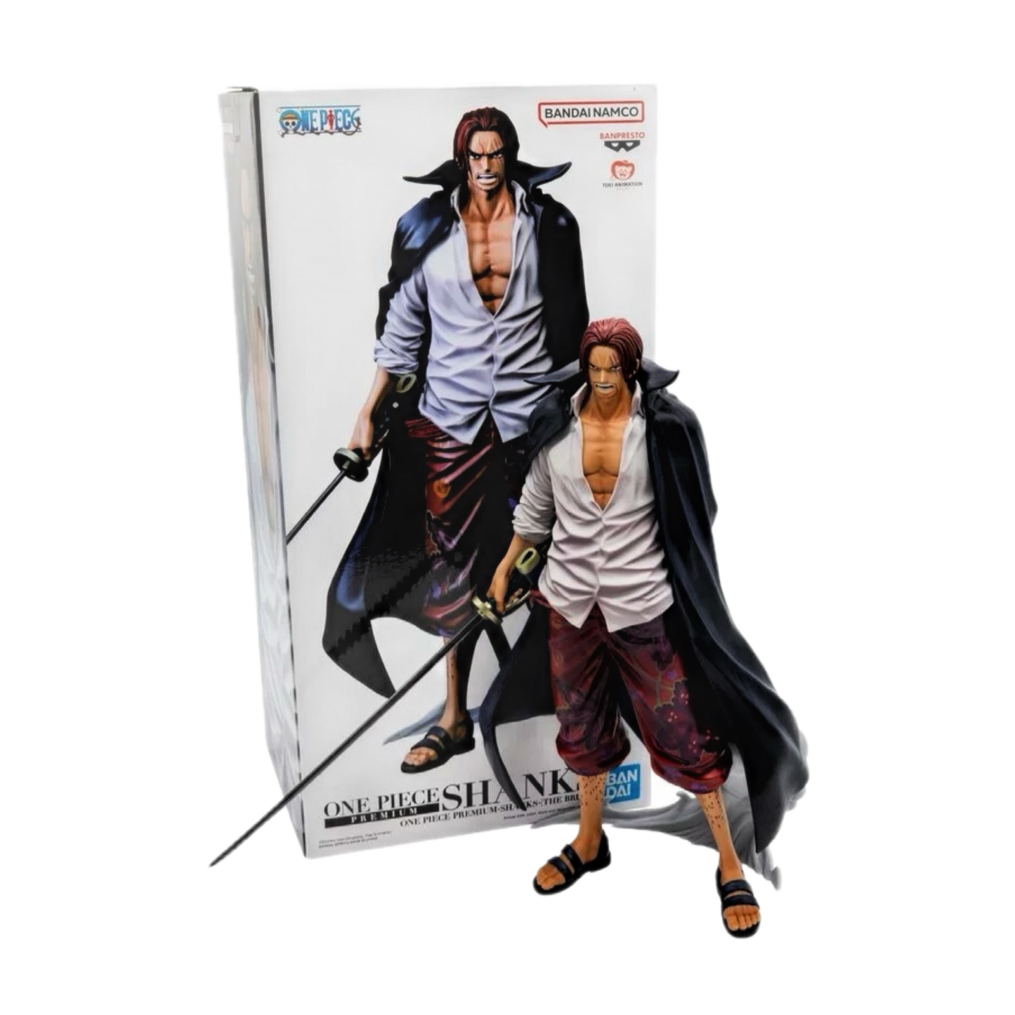 ONE PIECE SHANKS (THE BRUSH) PREMIUM FIGURE - BANPRESTO - Fridam Store