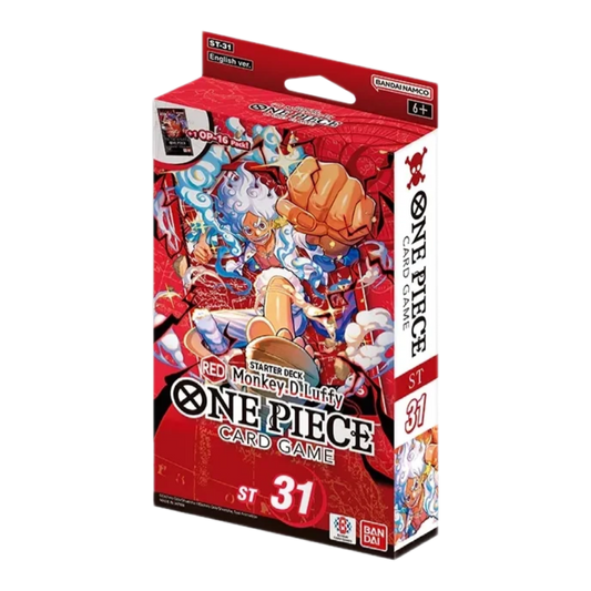 ONE PIECE STARTER DECK (ST31) - MONKEY D.LUFFY - Fridam Store