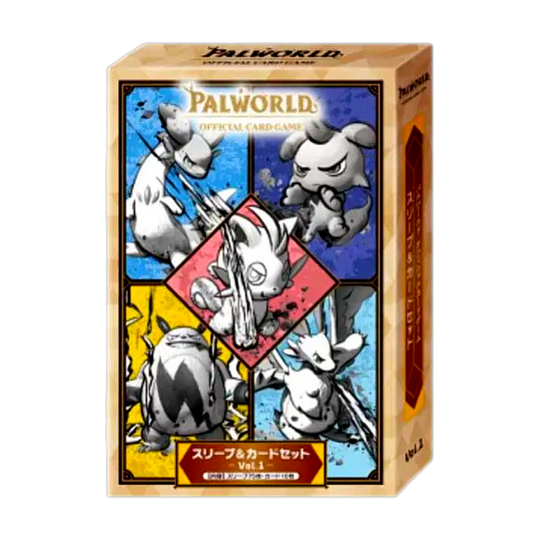 PALWORLD SS01 SLEEVE & CARD SET VOL.1 - INGLÉS - Fridam Store