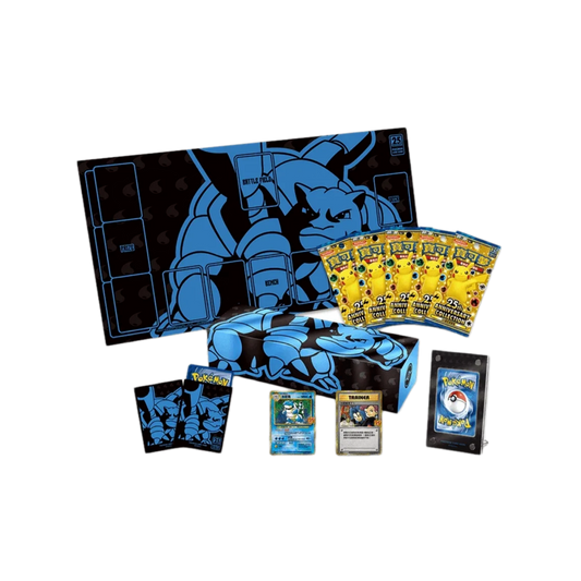 POKEMON 25TH COLLECTION - BLASTOISE EDITION - CHINO - Fridam Store