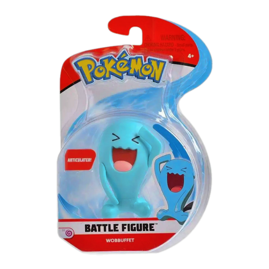 POKEMON BATTLE FIGURE - WOBBUFFET - Fridam Store