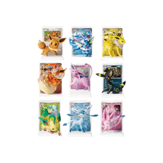 POKEMON DREAM EEVEELUTIONS VOL.3 BLIND BOX DISPLAY (x9PCS) - CHINO (EXCLUSIVO) - Fridam Store