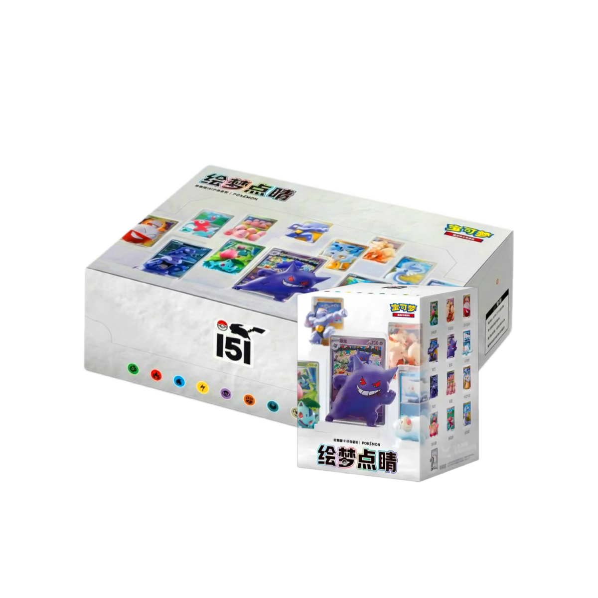 POKEMON DREAM PAINTING BLIND BOX DISPLAY (x12PCS) - CHINO (EXCLUSIVO) - Fridam Store