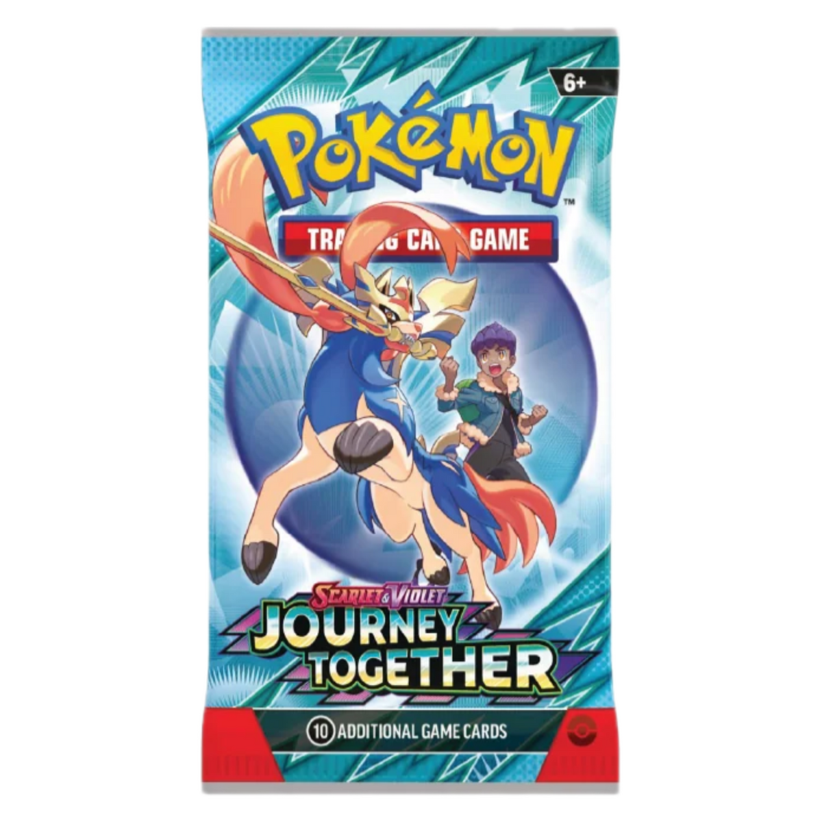 POKEMON "JOURNEY TOGETHER" BOOSTER PACK - INGLÉS - Fridam Store