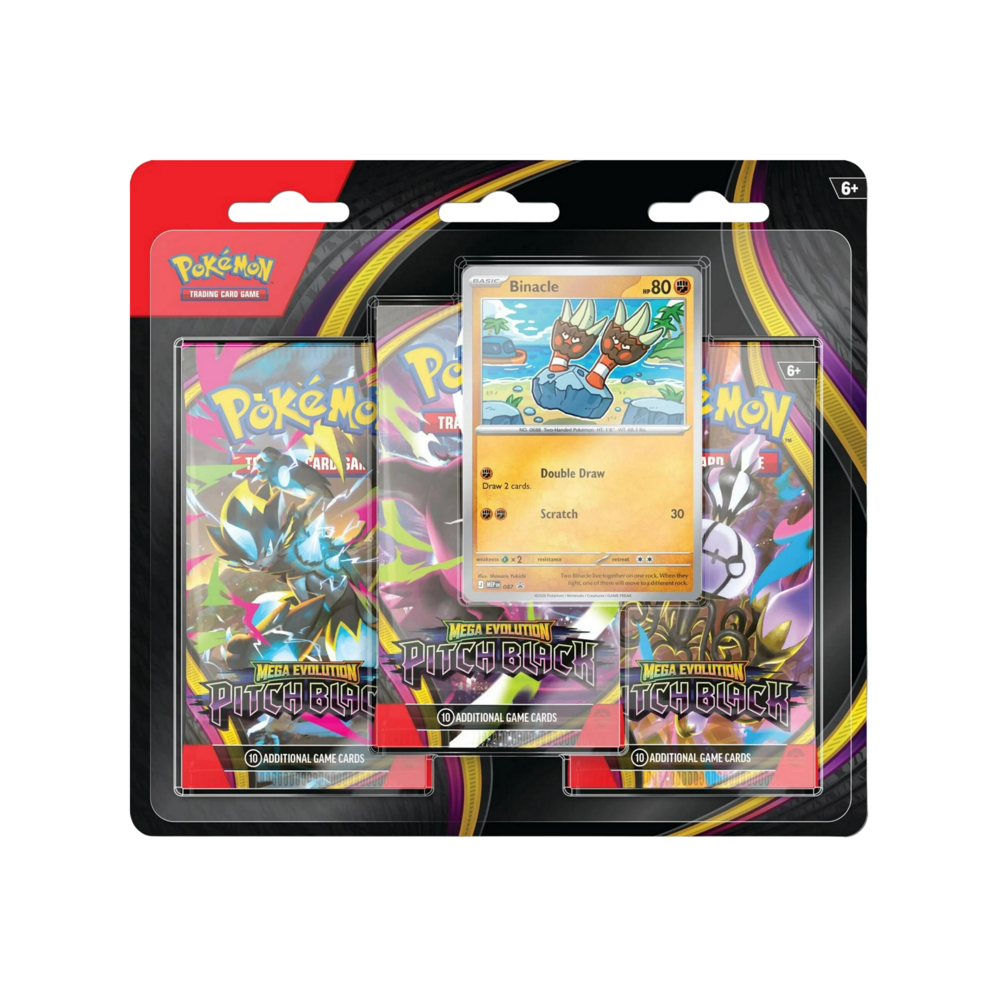 POKEMON "PITCH BLACK" BLISTER - ENGLISH (SEALED) - Fridam Store