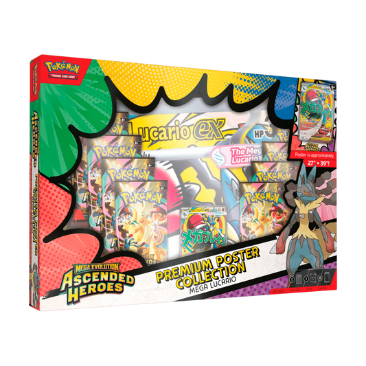 POKEMON PREMIUM POSTER COLLECTION (LUCARIO) - ENGLISH - Fridam