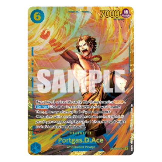 PORTGAS D.ACE (OP13 119) SEC - CARRYING ON HIS WILL - INGLÉS - Fridam Store