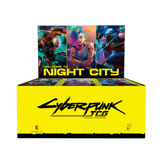 PREORDER - CYBERPUNK BOOSTER BOX - INGLÉS (SELLADO) - Fridam