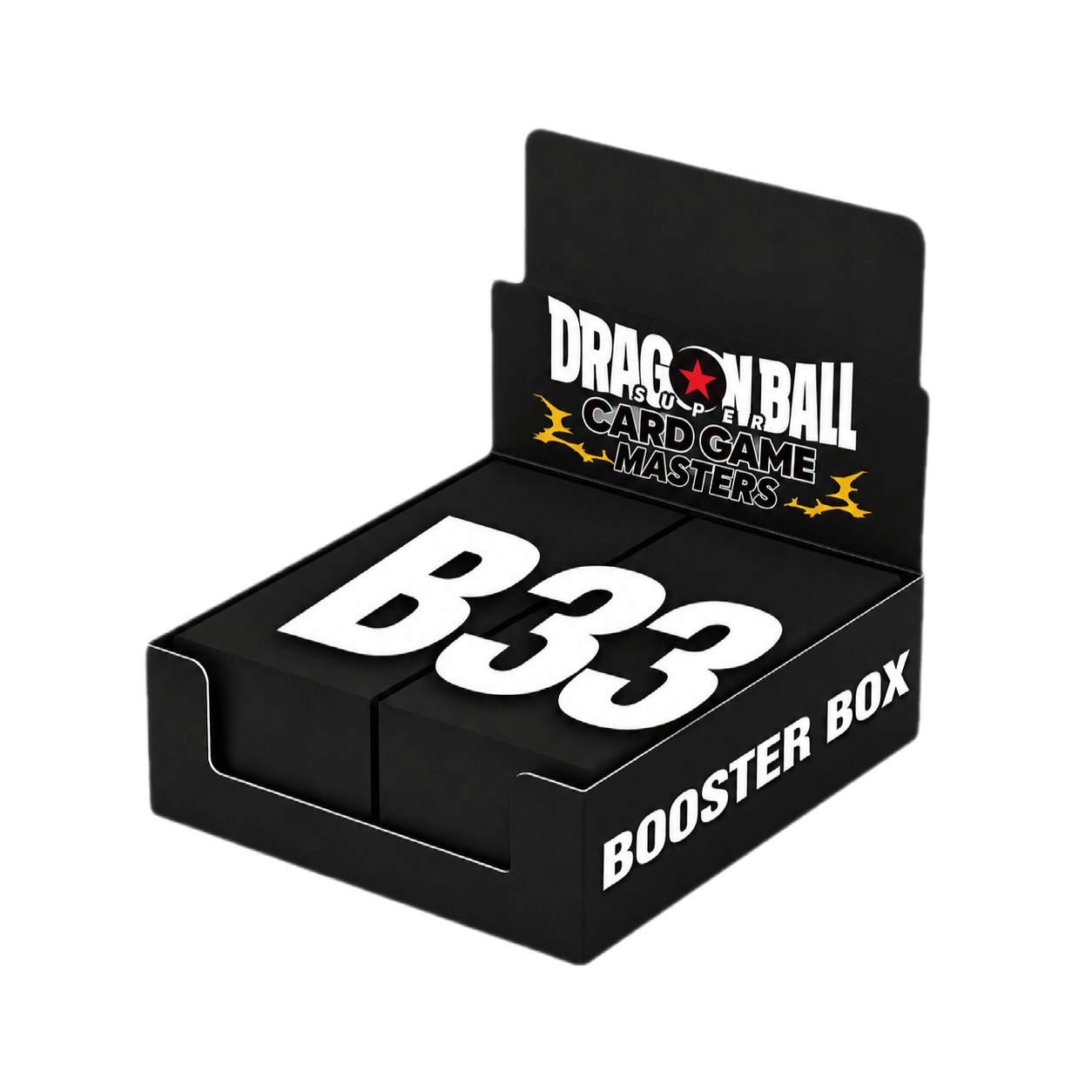 PREORDER - DRAGON BALL MASTERS B33 BOOSTER BOX- INGLÉS (SELLADO) - MAX. 6 PER CUSTOMER - Fridam Store