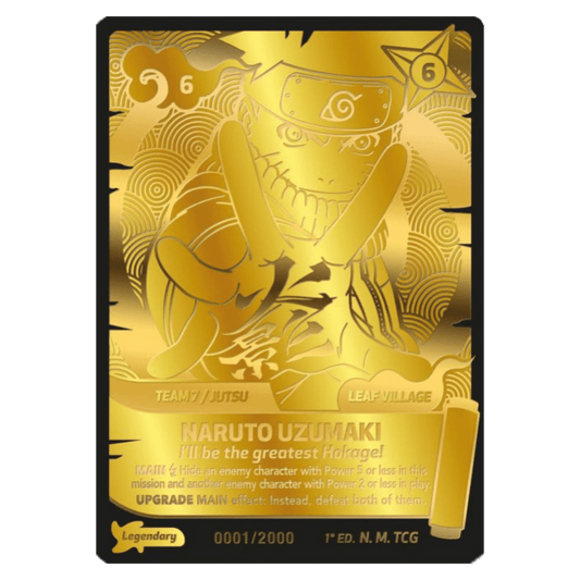 PREORDER - NARUTO MYTHOS 1ST EDITION BOOSTER BOX - INGLÉS - Fridam Store