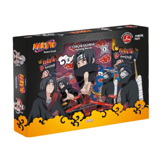 PREORDER - NARUTO MYTHOS ITACHI SPECIAL PACK - SEGUNDA EDICIÓN - Fridam