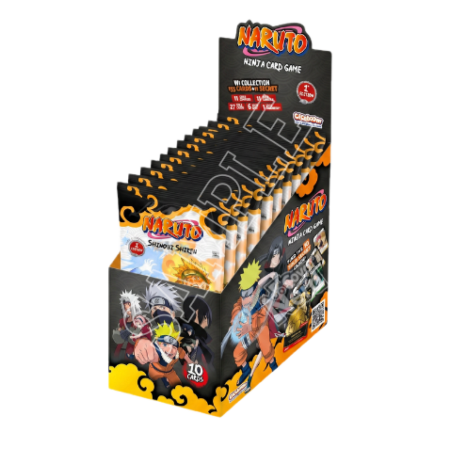 PREORDER - NARUTO MYTHOS "SHINOBI SHIREN" BOOSTER BOX - INGLÉS (SELLADO) - Fridam Store