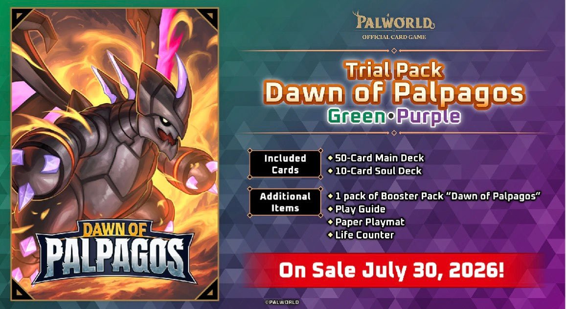 PREORDER - PALWORLD STARTER DECK (TD02) - Fridam Store