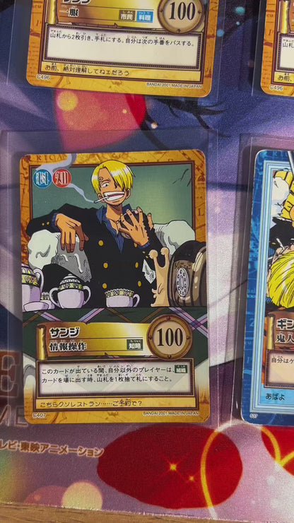 ONE PIECE VINTAGE - SANJI BUNDLE (x7 CARDS)