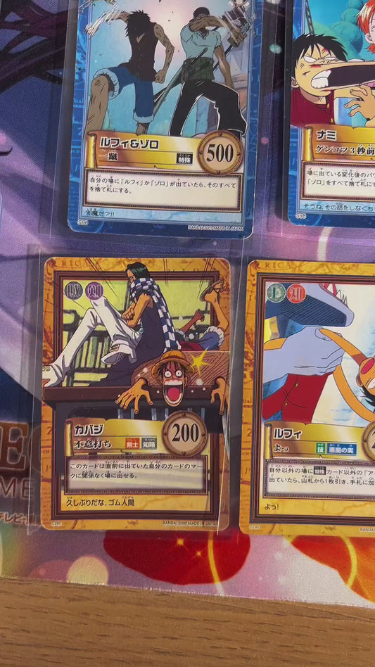 ONE PIECE VINTAGE - LUFFY + MUGIWARAS BUNDLE (x17 CARDS)