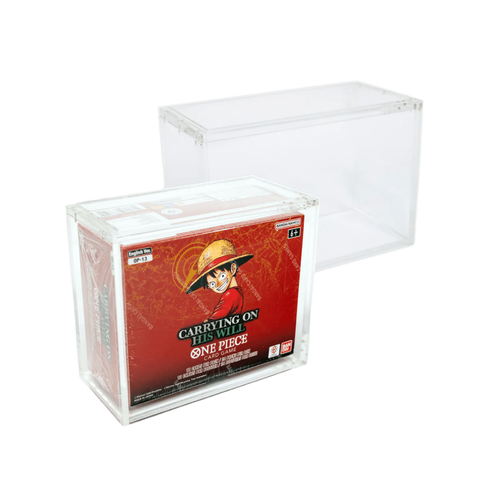 PROTECTOR ACRÍCICO PREMIUM PARA ONE PIECE - TCGLAB - Fridam Store