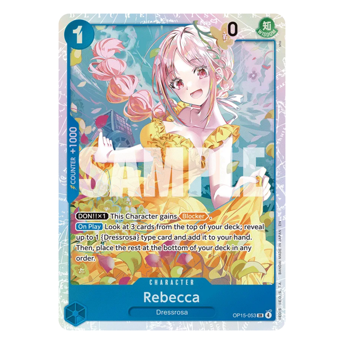 REBECCA (OP15 053) SR - ADVENTURE ON KAMI’S ISLAND - INGLÉS - Fridam Store