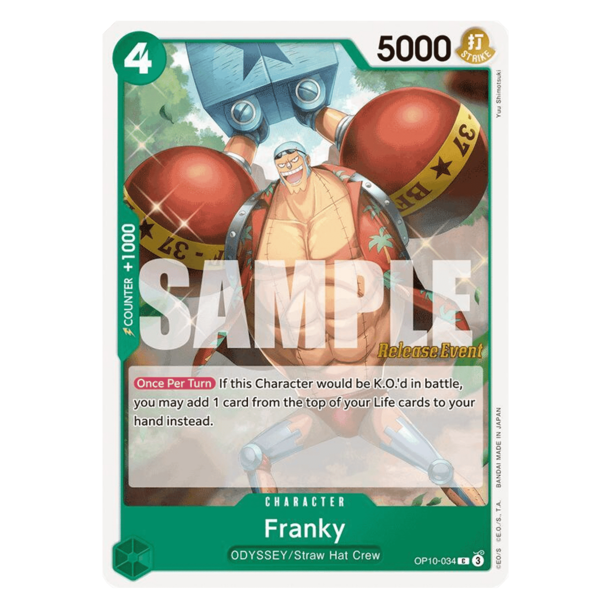 RELEASE EVENT FRANKY (OP10 034) C - ROYAL BLOOD - INGLÉS - Fridam Store