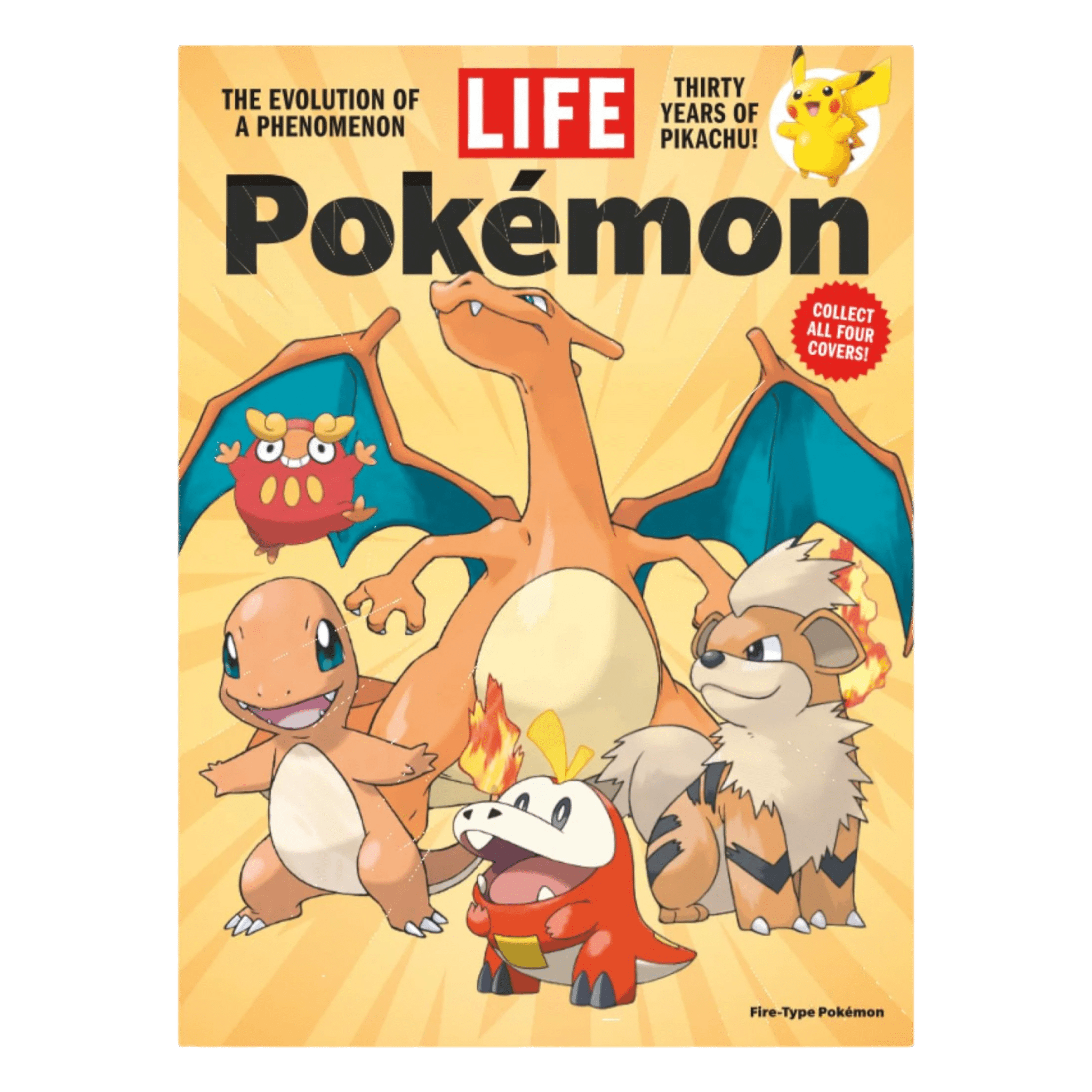 REVISTA POKEMON LIFE - 30 YEARS (CHARIZARD) - INGLÉS - Fridam Store